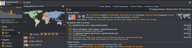 I Just Dumped Whos.amung.us and Chartbeat for Woopra